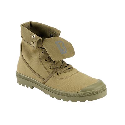 Boty MILITARY SNEAKER plátěné ZELENÉ BRANDIT 9054-15001 3