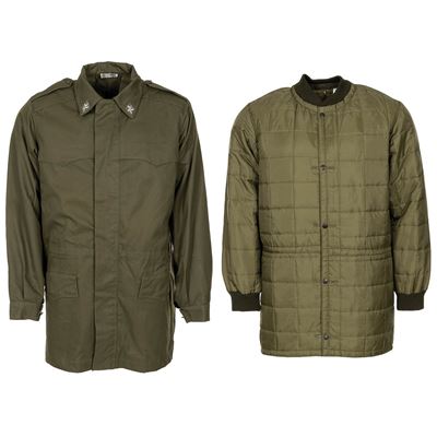 Parka ITALSKÁ s vložkou ZELENÁ