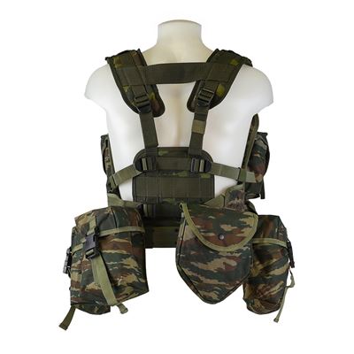 Vesta ŘECKÁ Assault set 8 kusů LIZARD CAMO lehce použitá Armáda Řecká 91072400 2