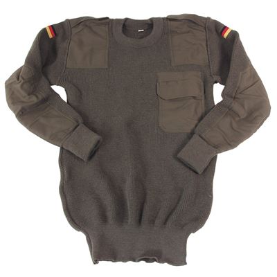 Svetr BW pullover ZELENÝ originál použitý