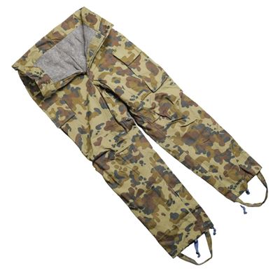 Kalhoty polní zateplené M94 rumunské DALMATIAN CAMO použité