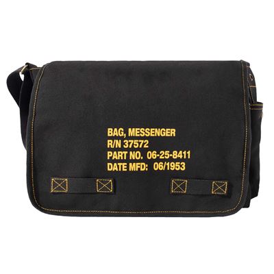 Taška přes rameno CLASSIC MESSENGER ČERNÁ