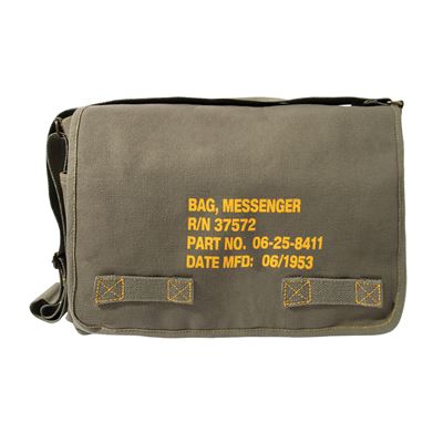 Taška přes rameno CLASSIC MESSENGER ZELENÁ