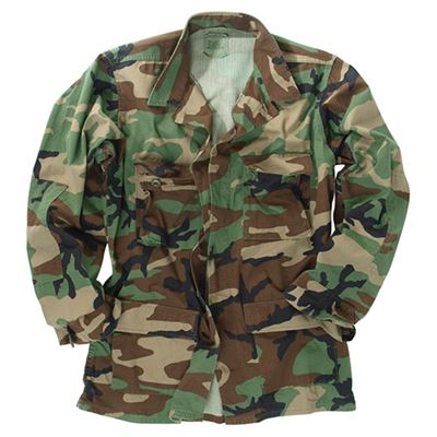 Blůza US typ BDU WOODLAND použitá