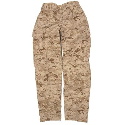 Kalhoty USMC MARPAT DESSERT original použité