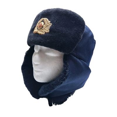 Beranice NVA MARINE důstojnická se zlatým odznakem MODRÁ Armáda NVA/DDR 91211137 2