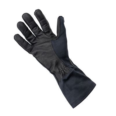 Rukavice pilotní BW aramid/kůže ČERNÉ použité