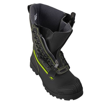 Boty hasičské šněrovací HOLIK LUKOV zánovní Bundeswehr 9126765 2