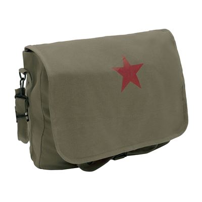 Taška PARATROOPER přes rameno RED STAR ZELENÁ