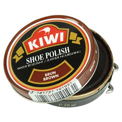 Krém na boty KIWI 50 ml HNĚDÝ