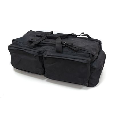 Taška/batoh transportní velká 5 bočních kapes ČERNÁ použitá