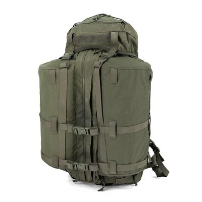 Batoh BW SNIGEL DAYPACK EINSATZSYSTEM včetně bočních kapes ZELENÝ použitý