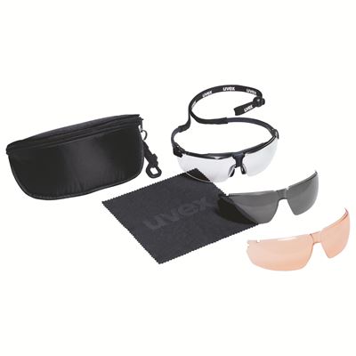 Brýle taktické i-3 SET ČERNÉ