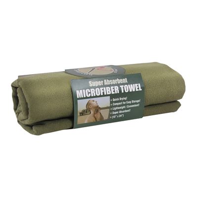 Ručník MICROFIBER OLIVE DRAB