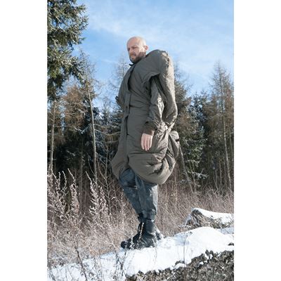 Spacák extrém s rukávy Survival ONE OLIV - ZELENÝ CARINTHIA 92070 14