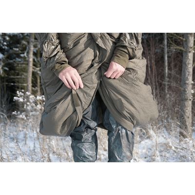 Spacák extrém s rukávy Survival ONE OLIV - ZELENÝ CARINTHIA 92070 13