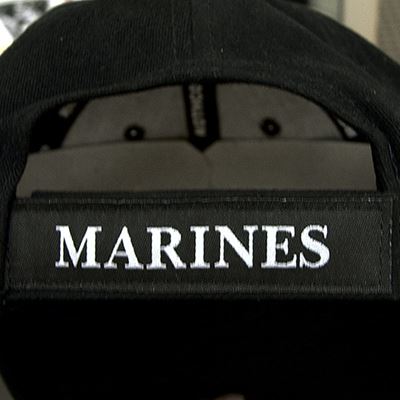 Čepice DELUXE USMC G & A LOGO baseball ČERNÁ