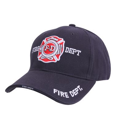 Čepice DELUXE FIRE DEPARTMENT baseball MODRÁ