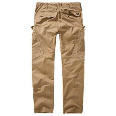 Kalhoty ADVEN SLIM FIT PÍSKOVÉ CAMEL
