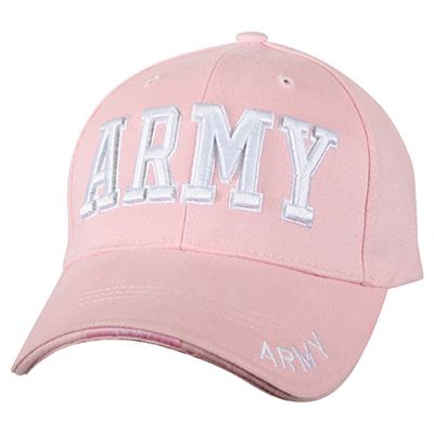 Čepice DELUXE ARMY dámská baseball RŮŽOVÁ