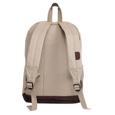 Batoh VINTAGE TEARDROP kožené prvky KHAKI ROTHCO 9616 2