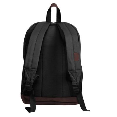 Batoh VINTAGE TEARDROP kožené prvky ČERNÝ ROTHCO 9667 6