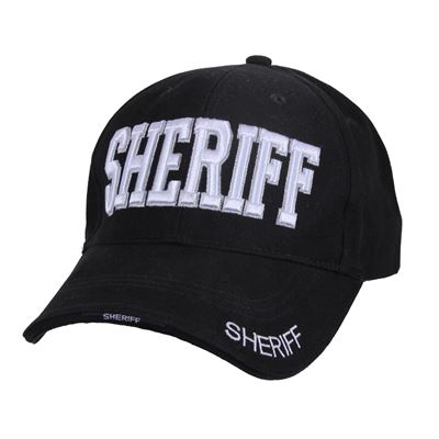 Čepice DELUXE SHERIFF baseball ČERNÁ