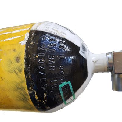 Tlaková ocelová láhev 6 l/300 Bar modrý kohout použitá ostatní AR-6300-G 5