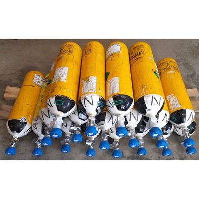 Tlaková ocelová láhev 6 l/300 Bar modrý kohout použitá ostatní AR-6300-G 4