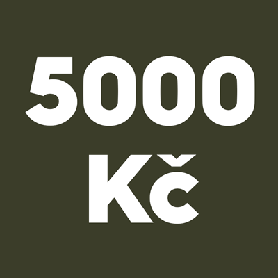 Dárkový poukaz MR 5000 Kč