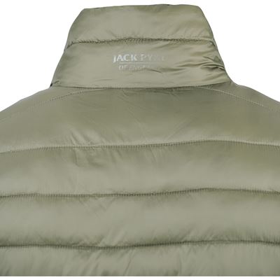 Bunda oboustranná zateplená nepromoková Reversible Waterproof ZELENÁ