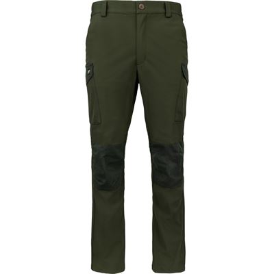 Kalhoty SOFTSHELL ZELENÉ