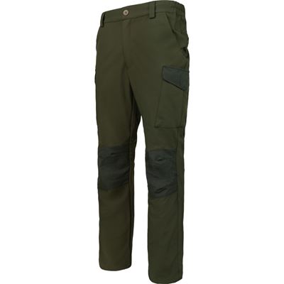 Kalhoty SOFTSHELL ZELENÉ