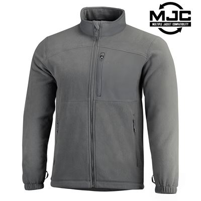 Mikina fleece ATHOS 2.5 ŠEDÁ WOLF GREY