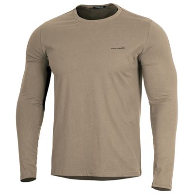 Triko dlouhý rukáv AGERON 2.0 KHAKI