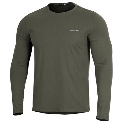 Triko dlouhý rukáv AGERON 2.0 OLIVE GREEN