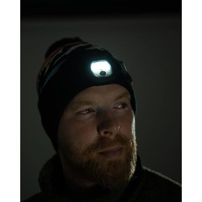 Čepice kulich pletená se svítilnou ADVENTURER PENTAGON K13060-ADV-FLS 2