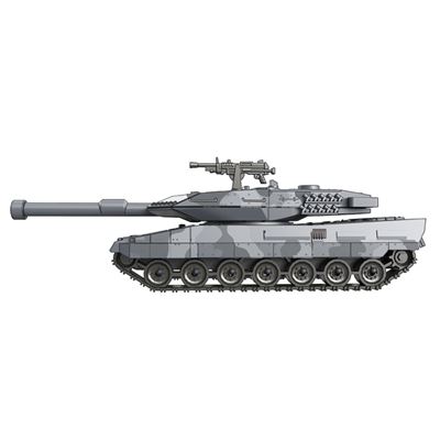 Model tank LEOPARD 2A6 stavebnice KOMBAT KO-2A6MBT 2