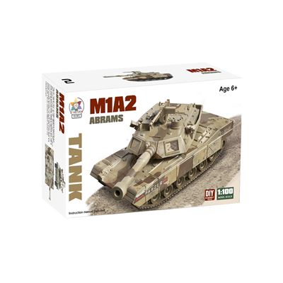 Model tank M1A2 ABRAMS stavebnice