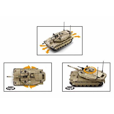 Stavebnice tanku MK4 RC model Sluban M38-B1022 5