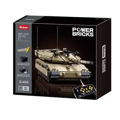 Stavebnice tanku MK4 RC model Sluban M38-B1022 4