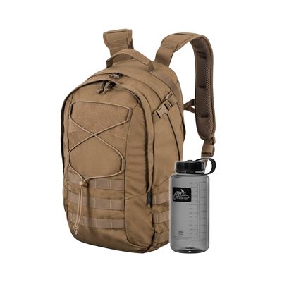 Batoh EDC PACK® set s láhví 1 l COYOTE