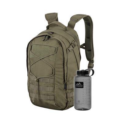 Batoh EDC PACK® set s láhví 1 l ADAPTIVE GREEN