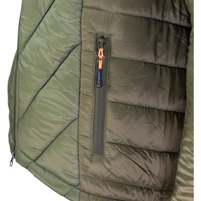Bunda prošívaná zateplená POLARIS Jacket ZELENÁ SPEERO SPJKTPOLG 3