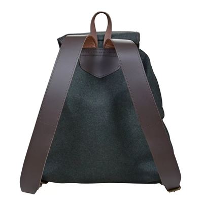 Batoh LODEN 24l s koženými doplňky 2 přední kapsy M-Tramp TAS00352 2