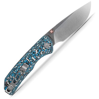 Nůž zavírací MARTEN hladké ostří MODRÝ