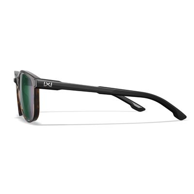 Brýle střelecké WX BRAVO CAPTIVATE™ ČERNO/HNĚDÝ rám GREEN MIRROR skla WILEY X AC4BRV07-W 4