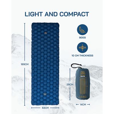 Karimatka NAP-PAK ARCTIC R11 nafukovací MODRÁ