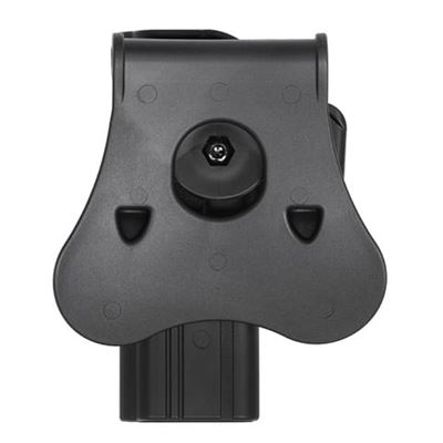 Pouzdro pistolové opaskové GLOCK plastové PRAVÉ ČERNÉ AMOMAX AMX009-BK 3