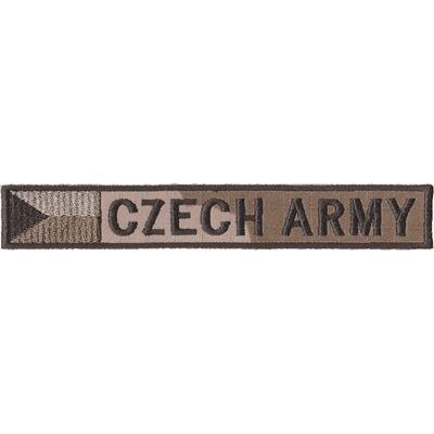 Nášivka CZECH ARMY + vlajka velcro vz.95 DESERT